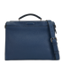 Selleria Peekaboo 2Way Briefcase, &pound;950, Handbags, Blue, Leather, Front view